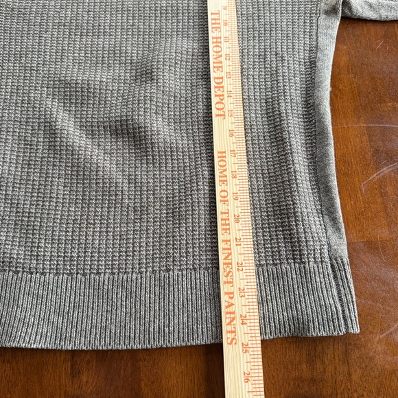 Muji Men Wool Yak Blend Ribbed Knit Sweater Brown Minimalist Bundle of 2 Medium - Picture 11 of 12